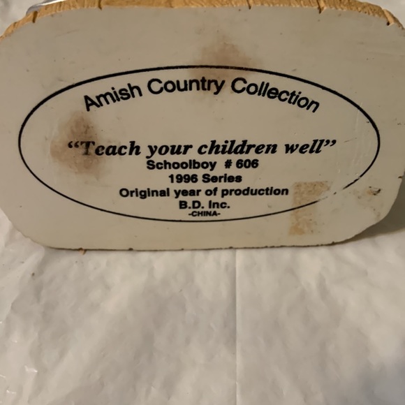 Amish country collection “school boy” - Picture 3 of 3